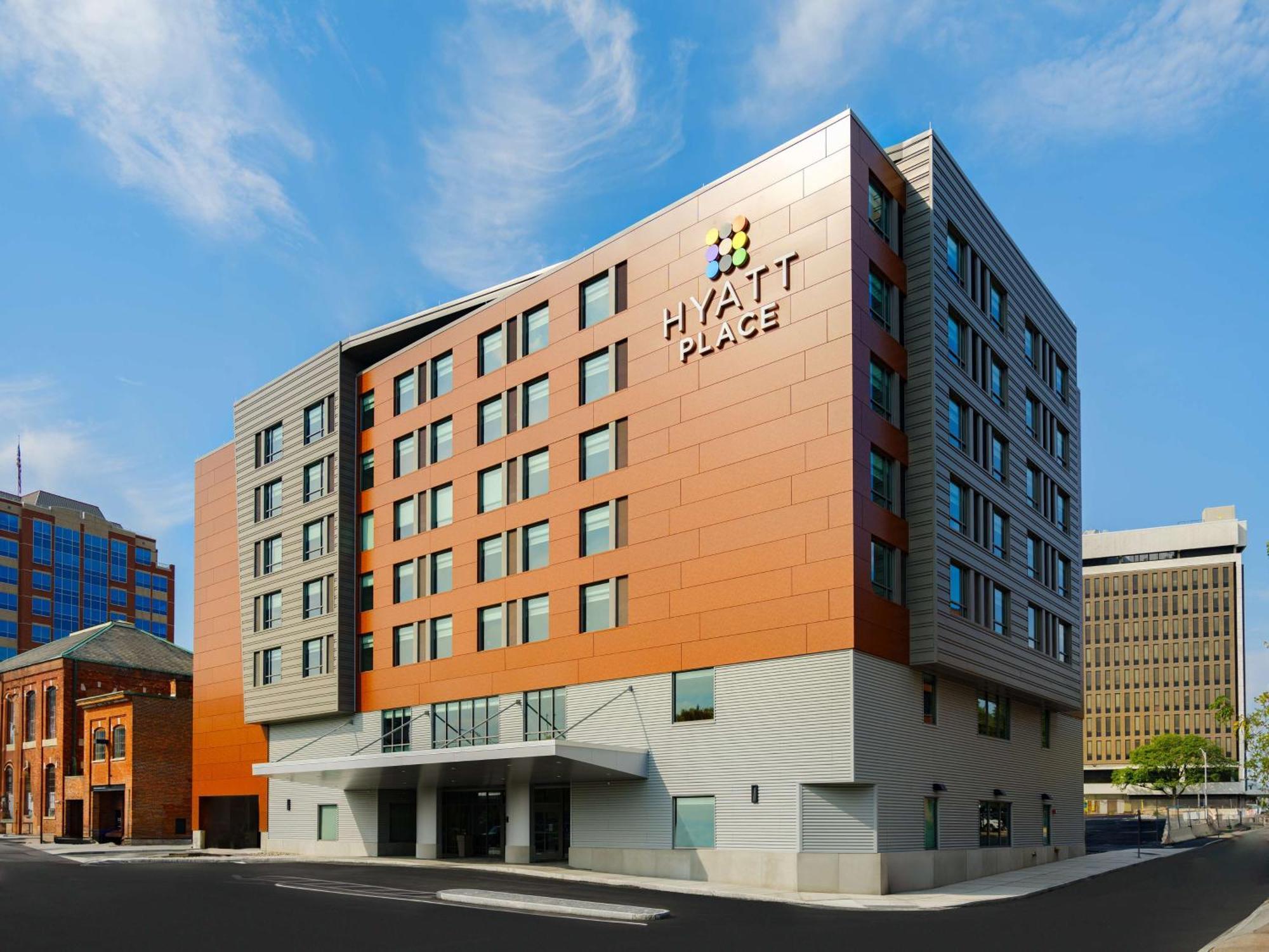 Hotel Hyatt Place Albany Downtown Exterior foto